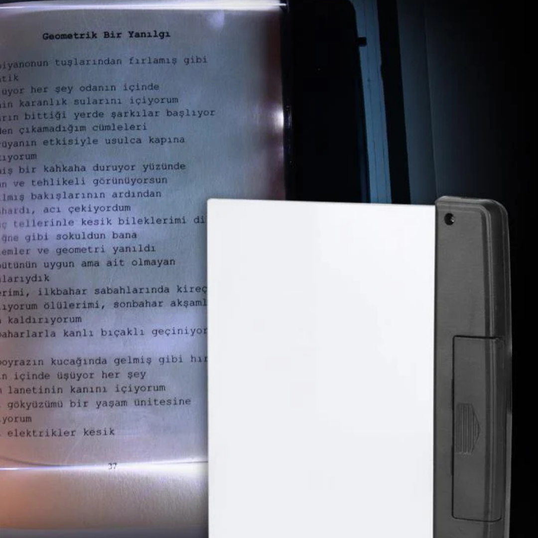 Işıklı Kitap Ayracı