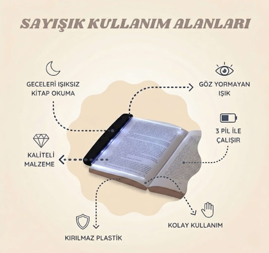 Işıklı Kitap Ayracı